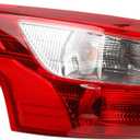 Driver Left Side Tail Light Compatible With 2012-2014 Ford Focus Sedan FO2818151 Rear Out Brake Lamp FO2818151C P68078 DM5Z13405E FO2818151D FO2818151N