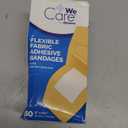 Flexible Fabric Adhesive Bandages, Extra Large, 2in x 4in Strips, 50/Box