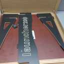Kids Jumping Ramp for Skateboard, Bike, Scooter, BMX, RC Car and Dirt Bike, 25.2 in, Red