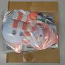 Giegxin 12pcs 10 x 8 Inches Snowman Christmas Tree Picks Flat Snowman Christmas Decor with Sticks Cute Ornaments for Xmas Tree Topper Home School Office Garden Patio Winter Vase Holiday (Multi Color)