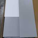 Prepac HangUps Large Storage Cabinet - Immaculate Light Gray 36" Cabinet with Storage Shelves and Doors; Ideal for Bin and General Storage Solutions