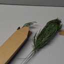 Hananona 40 Pcs Artificial Cedar Picks Faux Cedar Branches Fake Cypress Stems Plastic Pine Greenery Christmas Picks and Sprays DIY Accessories for Crafts Wreath Holiday Home Decor (40, Green)