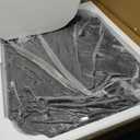 Silver Wall Mirror-Beveled Edge Frameless Mirror for Bathroom, Vanity, Bedroom, Rectangle Mirrors （32X24inch）