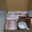 4 Pcs Mug Painting Kit Paint Your Own Mug With Gift Box Crafts for Couples Mom and Dad and friends DIY Gift(12 OZ)