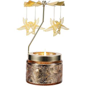 Christmas Candle Gifts for Women, Birthday Gifts for Mom Daughter Sister Wife, Unique Hummingbird Gift for Friend Women, Rotatable Scented Candles Gift for Christmas Anniversary Mothers Day