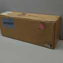 Architectural Mailboxes Franklin Post Mount Mailbox, Black with Silver Accents, FM110BEC