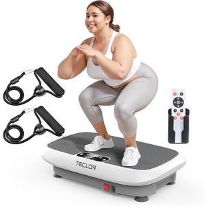 Premium Vibration Plate Exercise Machine for Lymphatic Drainage, Weight Loss, Whole Body Workout Power Vibration Plate, Shake Plate,Home Gym Fitness Equipment