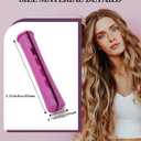 60pcs Perm Rods for Women's Natural Hair, 0.75inch - Hair Roller Curler Perm Rods for Long, Medium, Small Hair - Plastic Cold Rods, Hairdressing Styling Tool