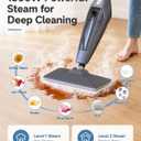 Steam Mop, 14-in-1 Steam Cleaner Floor Cleaning with Upgraded Mop Pads*2