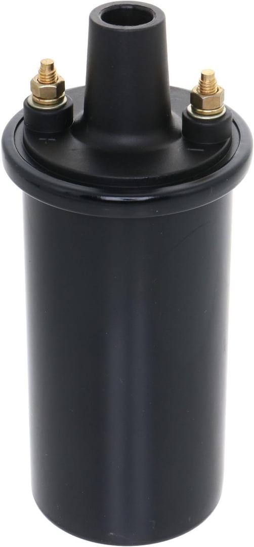 Holstein Parts 2IGC0057 6V Ignition Coil - Compatible with Select Buick, Cadillac, Chevrolet, Chrysler, Dodge, Ford, GMC, Jeep, Lincoln, Oldsmobile, Plymouth, Pontiac, Volkswagen, Willys + More