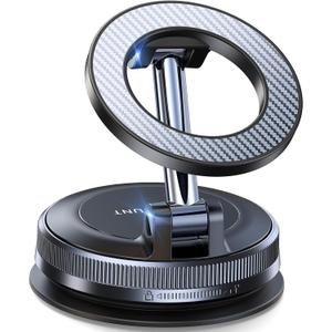 Magcarmount for Magsafe Car Mount carmount 2.0 Magnetic Phone Mount【Flexible Mount】Vacuum Car Phone Holder Mount【Super Suction】Phone Mount for Car Truck Accessories for iPhone 17 16 15 Vehicle Mounts