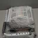 Bed Rails for Elderly Adults - ASTM Approved Adjustable Bed Cane with Non-Slip Ergonomic Handle & Storage Pocket, Bed Railings for Seniors Hold up to 350 LBS, Tool-Free (Medium)