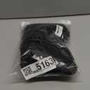 Curly Mullet Wig Black Men Wigs 80s Male Halloween Costumes Punk Rocker Wig