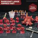 The Army Painter, Airbrush Primary Bundle Blue, 2 Colour Air Triads with 6 x 18 ml Pre-thinned Acrylic Airbrush Paints - Air Brush Miniature Paint for D&D & Warhammer Miniatures
