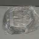 LAMU 2 Tier Lazy Susan Turntable Organizer 9.25'' Rotating Spice Rack Organization for Cabinet, Kitchen, Pantry, Countertop, Bathroom, Vanity, Medicine Cabinet Organizer, Clear