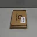 Goldenwarm Curved Cabinet Handles Solid Zinc Alloy Hardware for Dresser Brushed Nickel Drawer Pulls 5 Inch Hole Center, 10 Pack