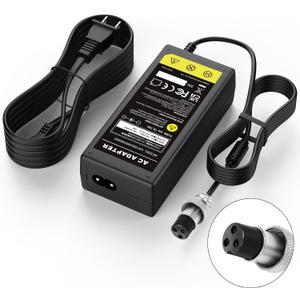 24V 2A Electric Bike Scooter Battery Fast Charger for Razor CC2420 E100 E125 E150 E175 E200 E225S E300 E325S E500 MX350 MX400 PR200 Pocket Mod Rocket, Dirt Quad, Mini Chopper Sunl City Express etc.