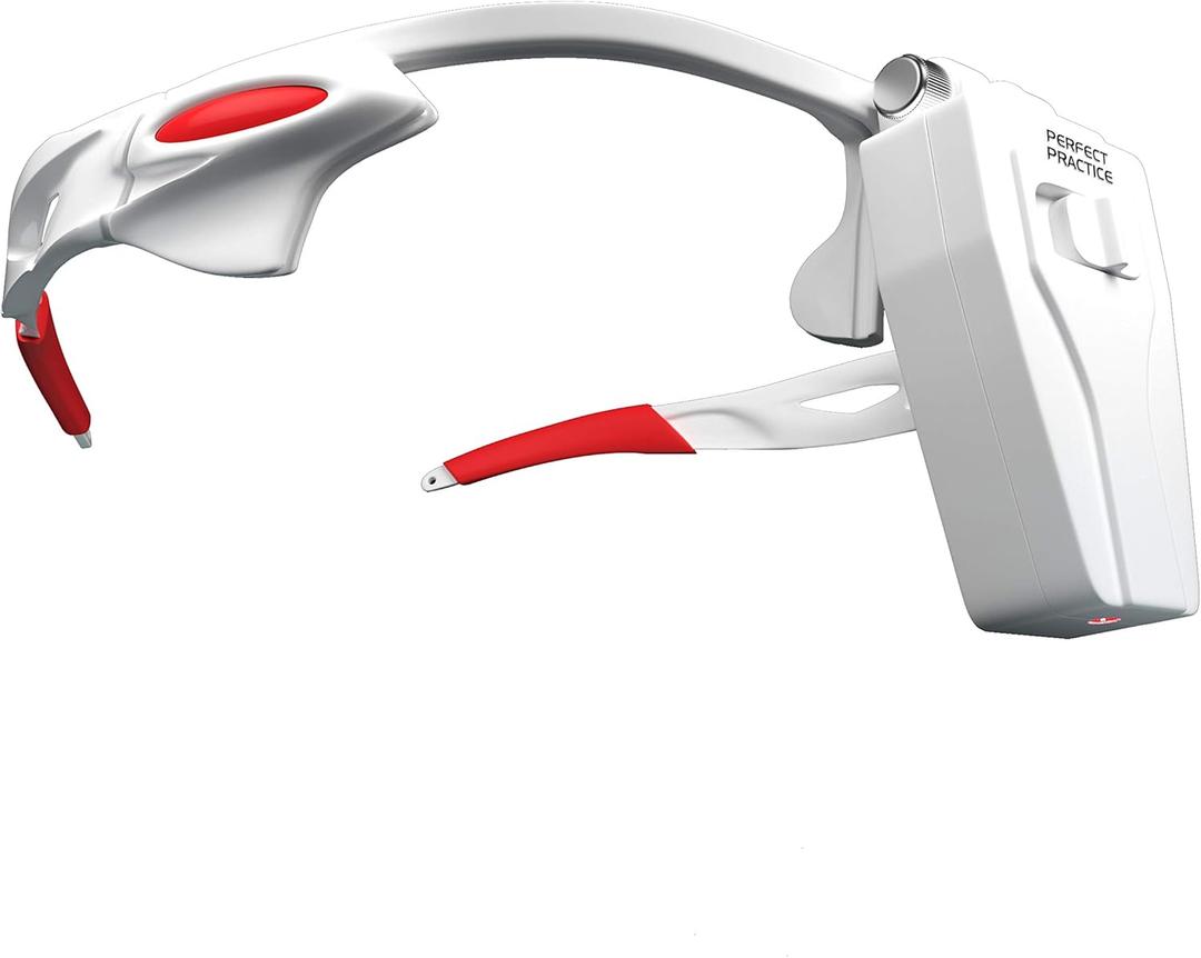 Perfect Practice Putting Laser Glasses for Golf Practice Training Aid Pointer Glasses to Improve Ball Aim, Accuracy & Form  Indoor & Outdoor Golf Practice - Golfing Gifts for Men