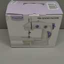 Magicfly Mini Sewing Machine with Extension Table, Dual Speed Portable Sewing Machine for Beginners with Light, Sewing Kit for Household Use, White