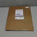 Lecloud Orange Sheer Curtains 84 Inches Long 2 Panels Set, Rod Pocket Transparent Window Treatments for Living Room, Lightweight Breathable Voile Bedroom Curtains Home Decor, Each Panel 42 X 84 Inch