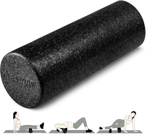 Yes4All High-Density EPP Round Back Roller Foam, Exercise Foam Roller for Yoga, Pilates & Stretching - 24 inch