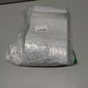 FireKylin 100 Pack Smell Proof Bags 6.3" x 9.4", Resealable Bags with Matte Window, Foil Pouch Stand Up Sealable Bags for PackagingWhite