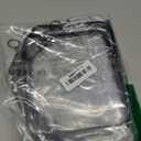 Clear Makeup Bag, 2 Pack TSA Approved Toiletry Bag for Travel Size Toiletries, Quart Size Clear Cosmetic Organizer bag for Women Men, Carry on Airport Airline Compliant Bag(Black-2pcs)