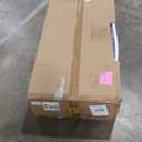 NUUK Outdoor Grill Cart with Storage Cabinet Metal Kitchen Island Prep Table with Movable Universal Wheels and Stainless Steel Top for Outside BBQ Backyard Include Hooks Spice Rack (42"x 20")