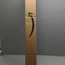 AOSKY Cordless Zebra Blinds for Windows Pull Down Roller Window Shades Dual Layer Light Filtering Privacy for Day and Night, Free-Stop Door Shades for Home Easy to Install (36" W X 72" H, White)