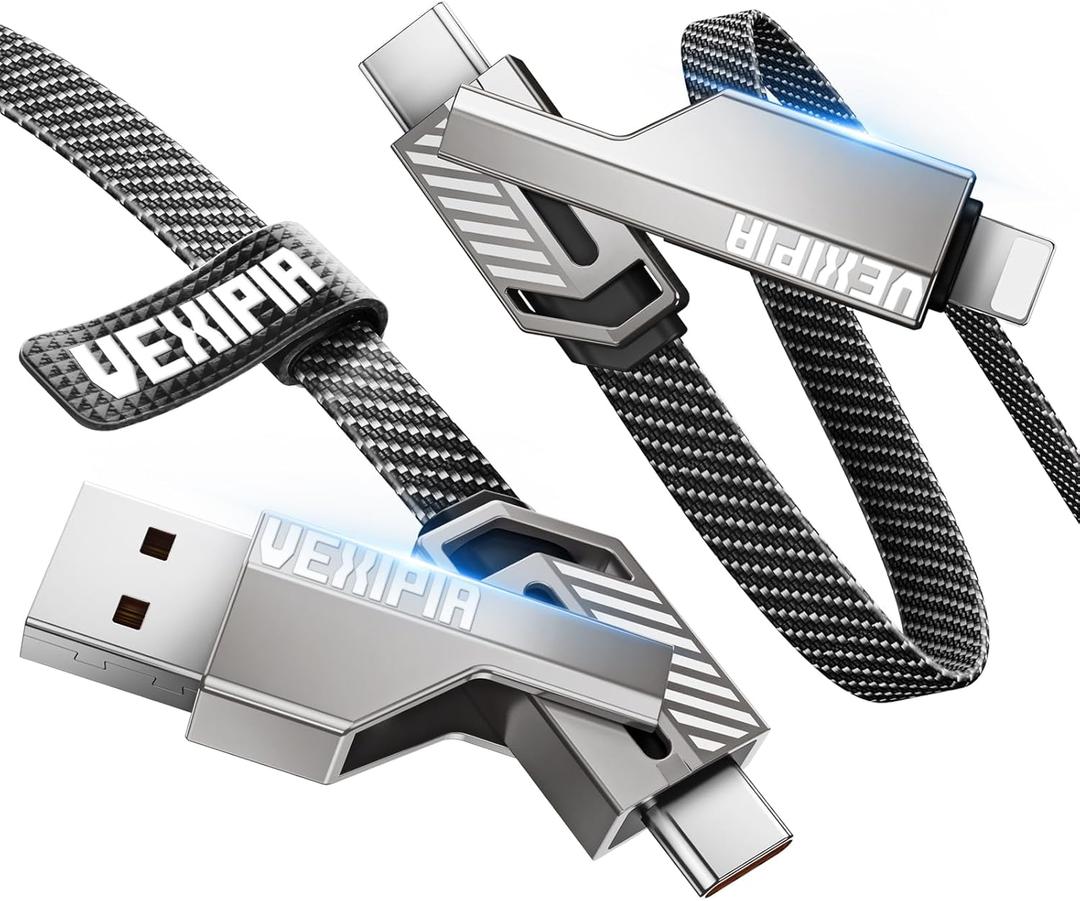 4 in 1 Charging Cable Phone Charger Cord 3ft