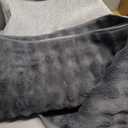 Bedsure 5x7 Fluffy Area Rugs for Living Room, Machine Washable Rugs, Non-Slip Backing, Non-Shedding, Pet Friendly Throw Rug for Bedroom Dining Room, Grey