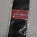 Belinous Leather Steering Wheel Cover Lace Up, Stitch on Steering Wheel Wrap, Universal Fit 13-20 Inch Car Truck Pickup Boat, A Whole Piece of Cowhide, DIY w/Needle Thread (Size M4, Black)