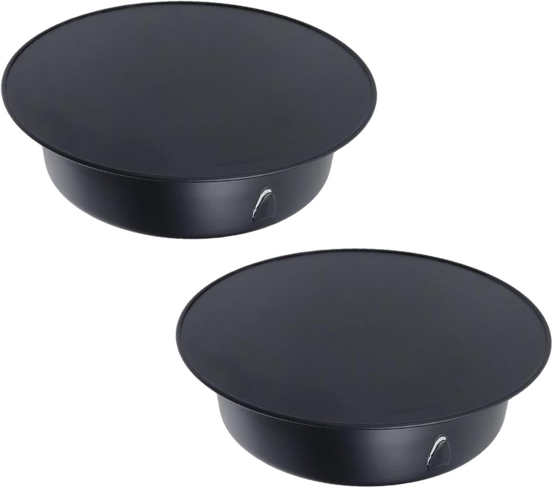 Bitray 6" Duct End Cap Dryer Vent Cover Metal Duct Fitting for Dryer Ducts - 1Pc (7" x 5.79" x 1.73")