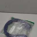 Portable Neck Fan that Blow Cold Air, LED Display, Rechargeable Hands-Free Wearable Cooling Personal Fan, 5 Speed, Neck Support, Bladeless Neck Air Conditioner, Gift for Women/Men, Hot Flashes, Travel (Dark Blue)