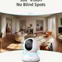 blurams Indoor Security Camera, 5GHz/2.4GHz Dual-Band, 2K PZT Pet Camera with Phone App, 360 Cameras for Home Security, 2-Way Audio, Motion Tracking, Night Vision, Siren, Cloud&SD