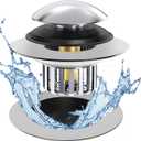 Universal Tub Stopper Bathtub Drain, Drain Hair Catcher and Cover, Pop Up Tub Stopper Bathtub Drain Plug Cover Replaces Bath Tub Lift and Turn, Tip-Toe and Trip Lever Bathtub Drains (Silver)