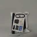 Compatible Samsung Galaxy Buds 3 Pro Case/Bud3 Cover Lock Clip for Men, Military Shell Galaxy Buds Pro 3/ Bud 3 Protective Armor Skin with with Cleaner Kit & Carabiner, Black