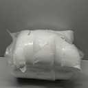 Beclumas10 Pack 15.7"x15.7" Sublimation Blanks Pillow Cases, Cushion Covers Blanks, Pillow Covers for Heat Transfer, DIY Custom Picture Pillow Covers with Invisible Zip (White)