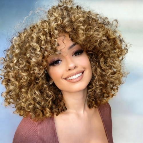 GoGo Curl Crochet Hair for Women 12 Inch Curly Crochet Hair Ocean Wave Curly Crochet Braids for Women 7 Packs Deep Wave Braiding Hair Extensions 27#