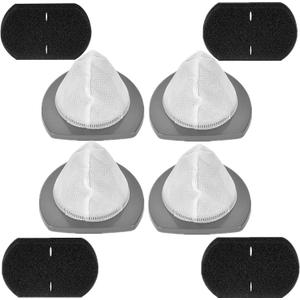 4 packs 2033 Filter Replacement for Bissell Featherweight Stick Lightweight Bagless Vacuum 2033, 20331, 20334, 20333, 20336, 20339, 2033M,Compare to Part 1611508-2033