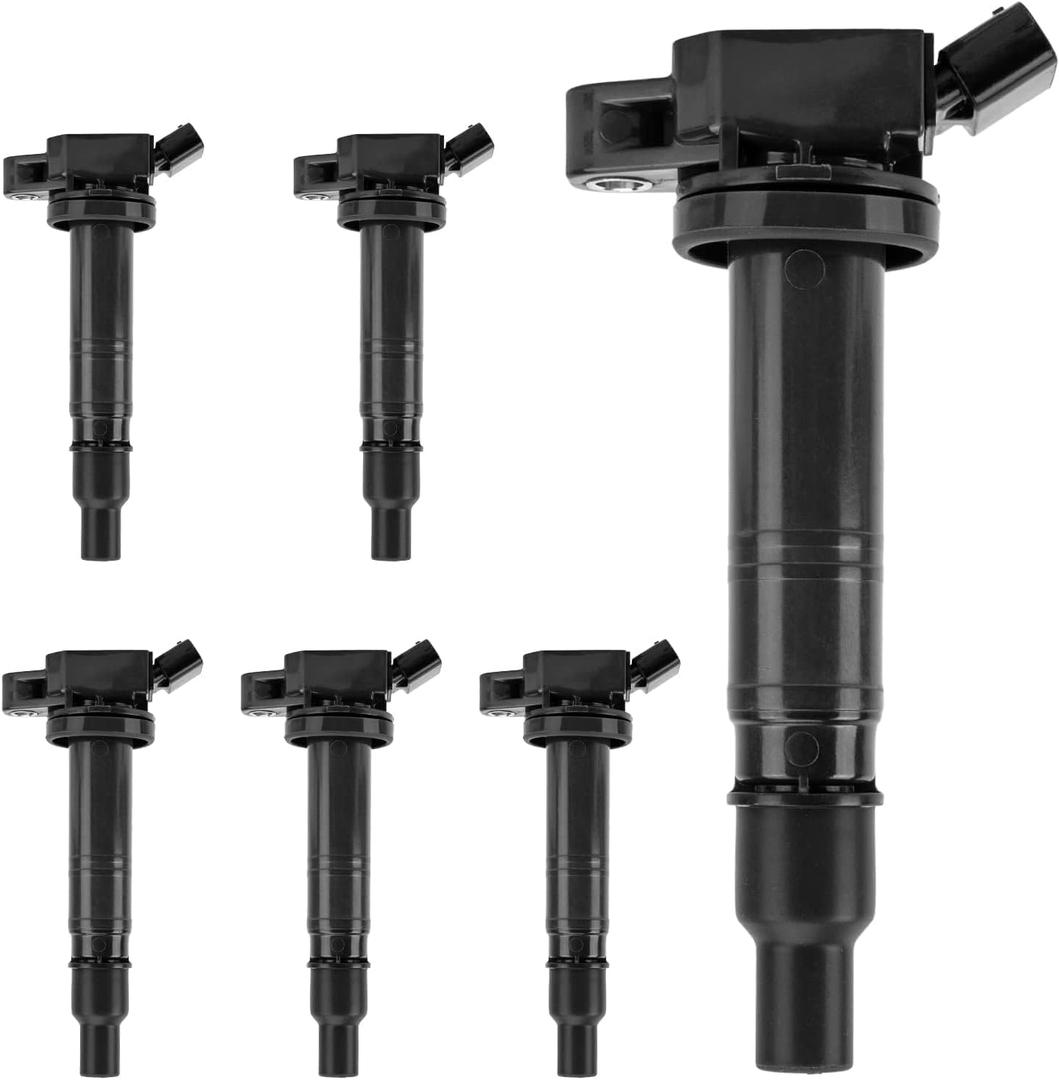 PHILTOP UF495 Ignition Coil Pack, Compatible with 2003-2010 4Runner, 2006-2011 Camry, 2010-2015 xB, 2017-2021 Tacoma, 2009-2012 Matrix, 2005-2011 Tundra, 2007-2008 Solara, 2009-2010 Corolla 2.4L 2.7L