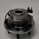 Front Wheel Hub and Bearing Assembly Left or Right Compatible Cadillac Escalade ESV EXT Chevrolet Avalanche Silverado Suburban Tahoe GMC Sierra Yukon Base XL 1500 AUQDD 515096 [ 6 Lug W/ABS AWD 4x4 ]