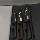 Magiware Classic 3PCS Ceramic Knife Set with Cover, Super Sharp Never Rust Healthy (6" Ceramic Chef Knife, 5" Solution Knife4 "Classic Paring Knife)