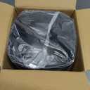 EmoH Small Bathroom Trash Can 2.1 Gallon / 8-Liter Wastebasket, Modern Matte Black Stainless Steel Garbage Bin for Bedroom, Home Office, Toilet, RV, Under Sink, Near Desk