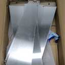 Medium Chicken Cone, Stainless Steel Poultry Restraining Cone with 2 Pairs of Safety Gloves, Flat Back Design, Chicken Processing Equipment for Laying Hens, Broilers, and Turkeys up to 8 lbs (2 Pack)