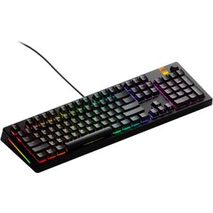 Glorious Gaming - GMMK 3 HE Rapid Trigger Keyboard, Hall Effect, 8K Polling Rate, MX Mechanical & Magnetic Switches, Hotswappable 100% Keyboard, Modular Gasket System, Doubleshot PBT keycaps (Black) (Full Size)