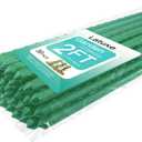 Garden Stakes 2FT, 30pcs Plastic Coated Steel Stakes Specifically Designed for Climbing Plants, Ideal for Tomatoes, Beans, Cucumbers, Peppers, Vines, and More Plant Growth