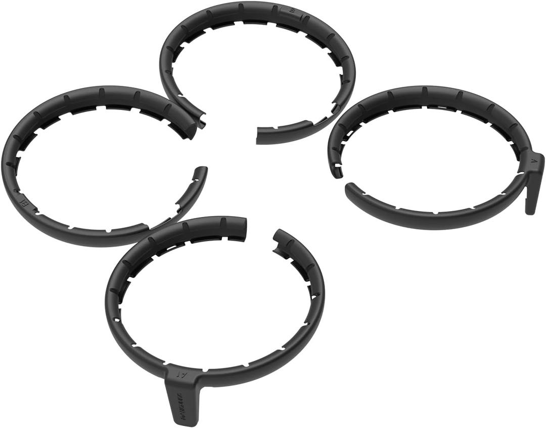BTG All-Surround Propeller Guard Protector for DJI Flip Drone Accessories Props Protector (Black)