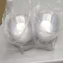 Potchen 50 Packs 8.5 oz Clear Plastic Bowls Disposable Plastic Bowls for Parties Weddings Serving Container for Candy, Soup, Dessert, Salsa, Ice Cream, Popcorn, Chip