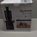 Juicer Machines Easy to Clean, with Wide Mouth & Large Feed Chute, Cold Press Juicer For Whole Fruits & Vegetables, Slow Masticating Self Feeding for Juice Extractor Machine, High Juice Yield